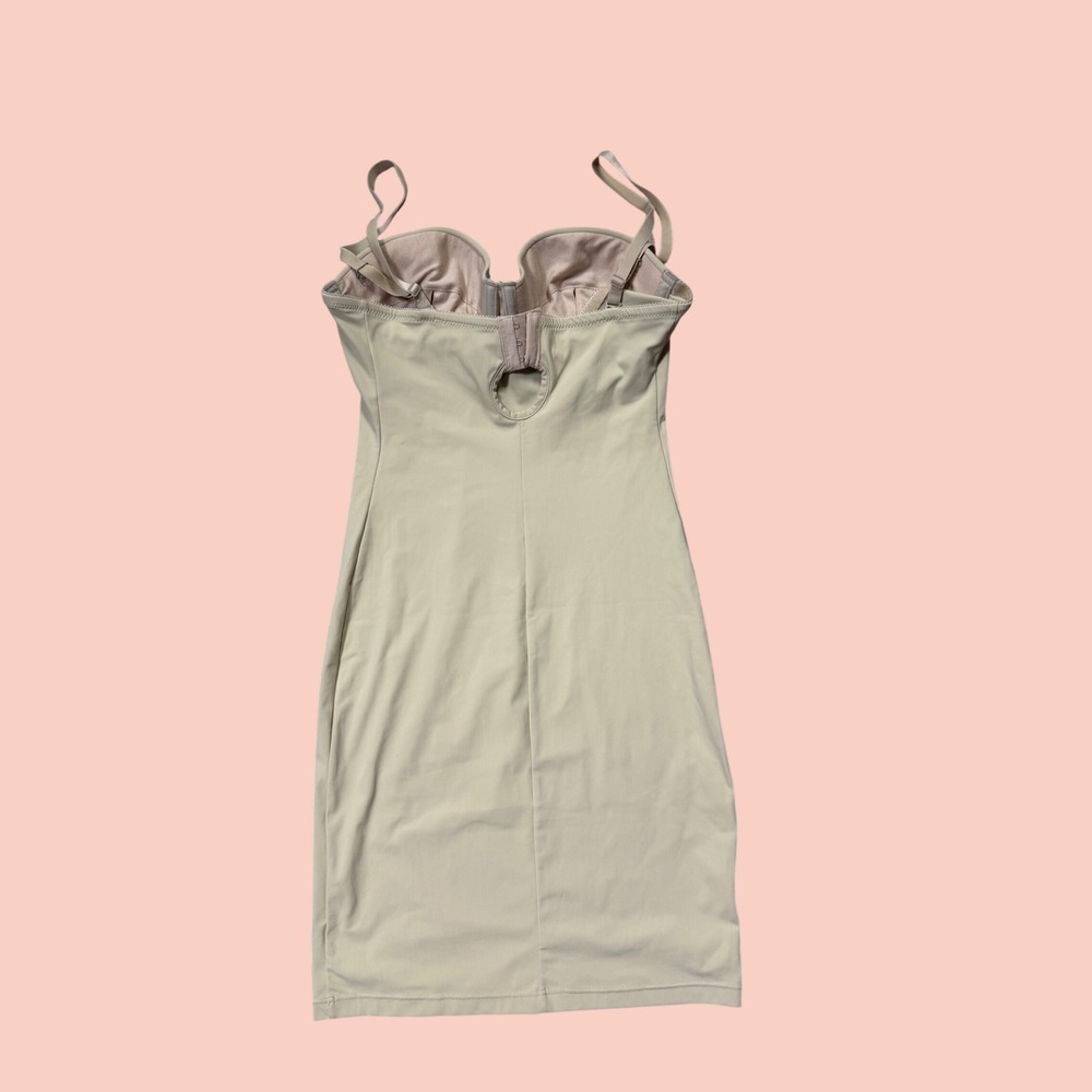 Victoria's Secret Nude Shapewear Slip Dress NWT 36C Body Shaper Smoothing - Picture 2 of 3